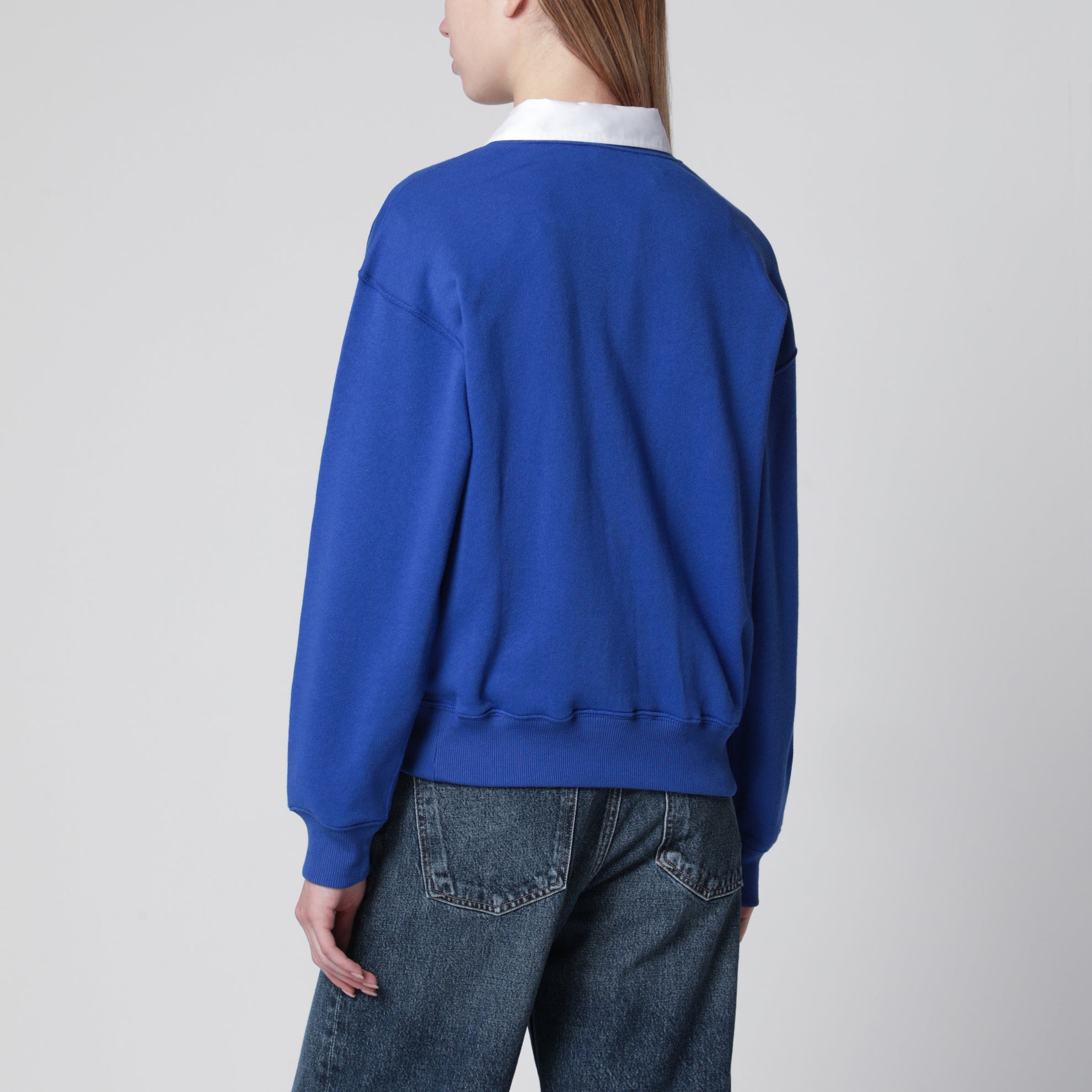 Sweat-shirt Polo Bear bleu clair