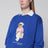 Sweat-shirt Polo Bear bleu clair