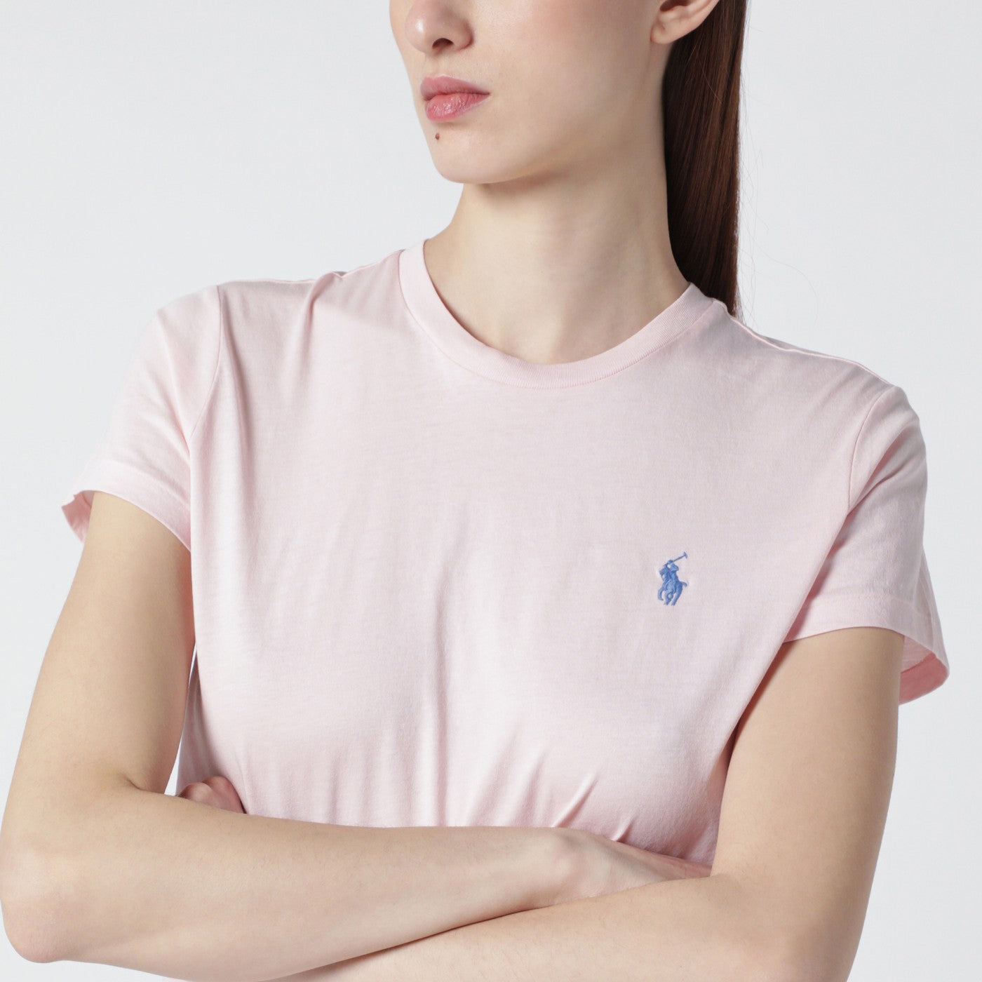 T-shirt rosa in cotone