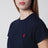 Navy blue cotton T-shirt