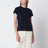 T-shirt blu navy in cotone