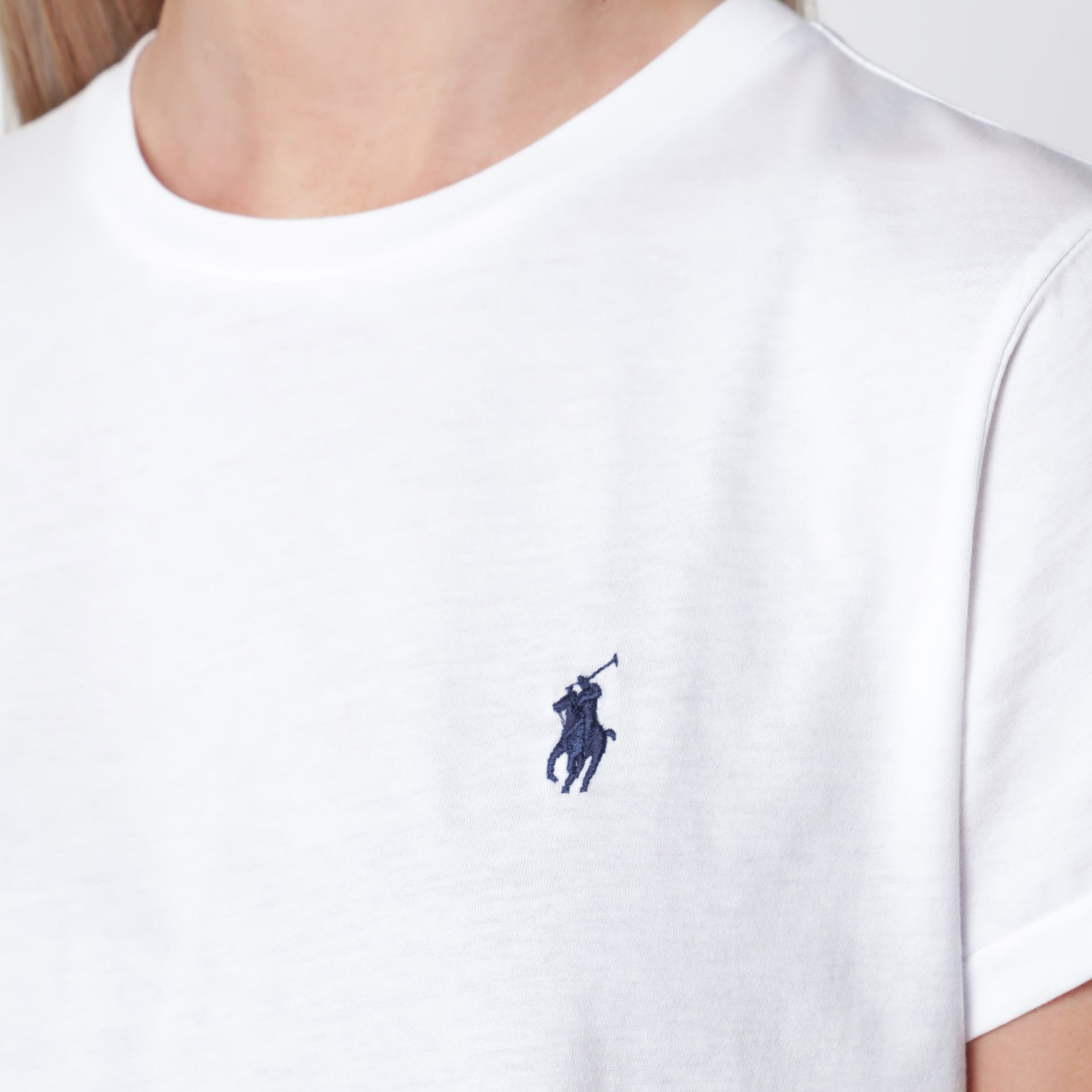 T-shirt bianca in cotone