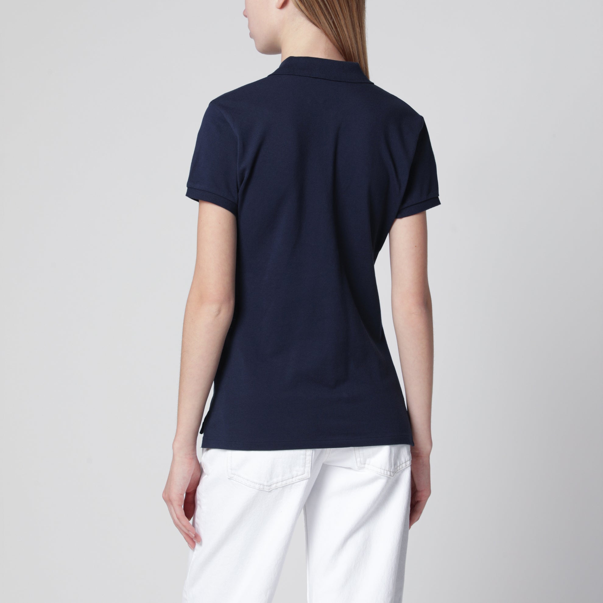 Polo blu navy Slim-Fit
