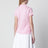 Polo rosa in piqué di cotone Slim-Fit