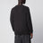 Gerippter Pullover aus Baumwollmischung in Dunkelgrau