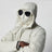 Veste à capuche Silver Birch avec lunettes Goggle