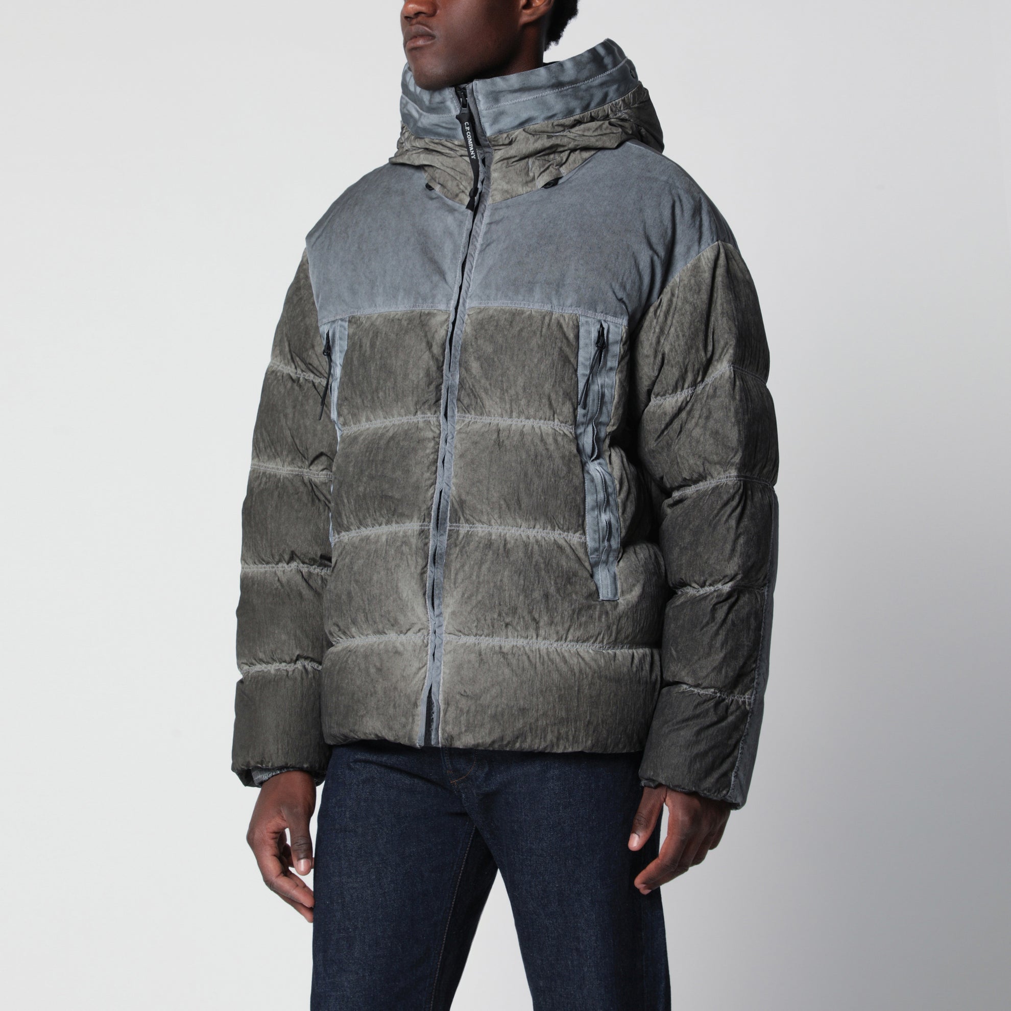 Eco-Chrome R Mixed Goggle Down jacket