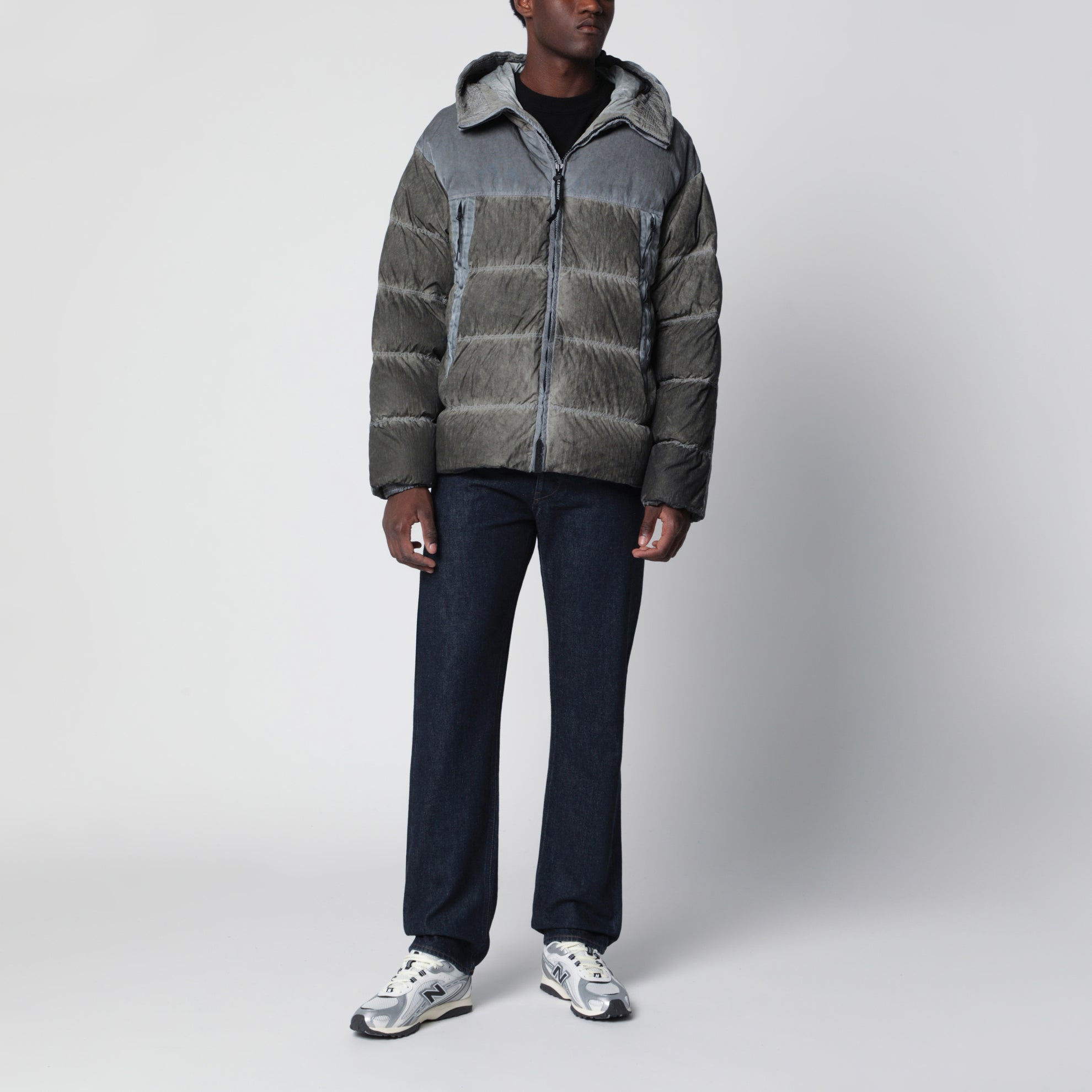 C.P. Company | Eco-Chrome R Mixed Goggle Down Jacket | Man
