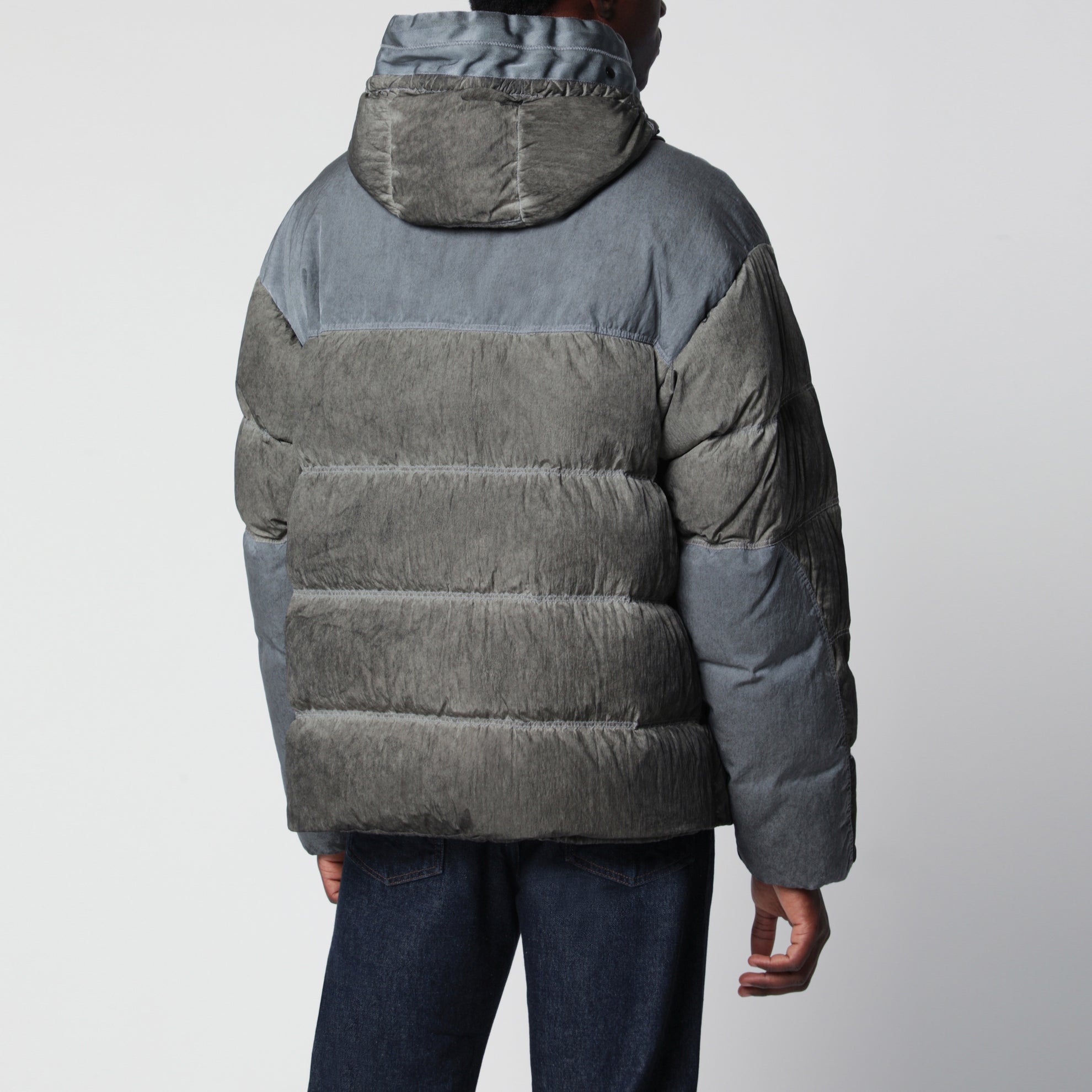 Eco-Chrome R Mixed Goggle Down jacket