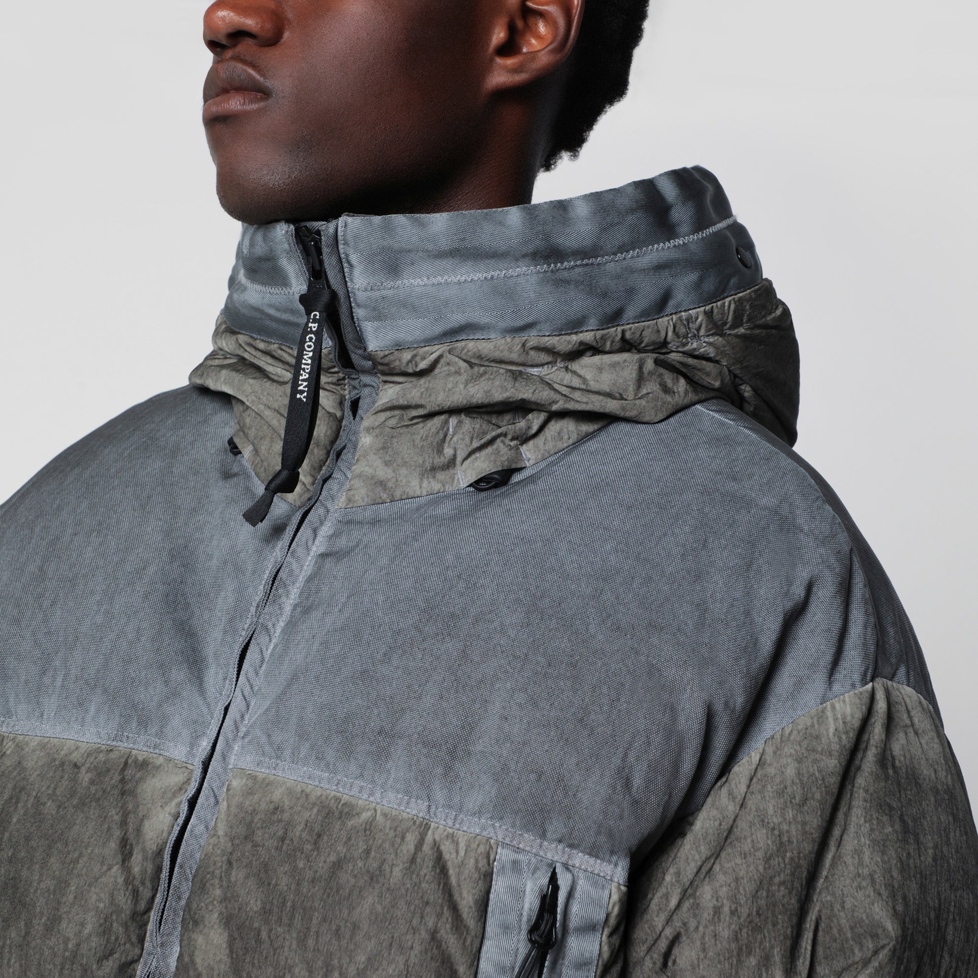 Eco-Chrome R Mixed Goggle Down jacket