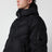 Piumino con cappuccio DD Shell nero in nylon