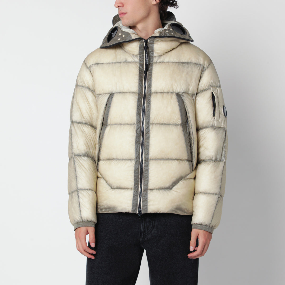 Explorer Silver Birch nylon jacket