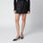 Black Re-Nylon mini skirt