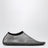 Black Minette slip-on mesh ballet flats with crystals