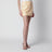 Reedition vinyl miniskirt in orange