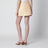 Reedition vinyl miniskirt in orange