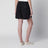 Black Re-Nylon shorts with drawstring