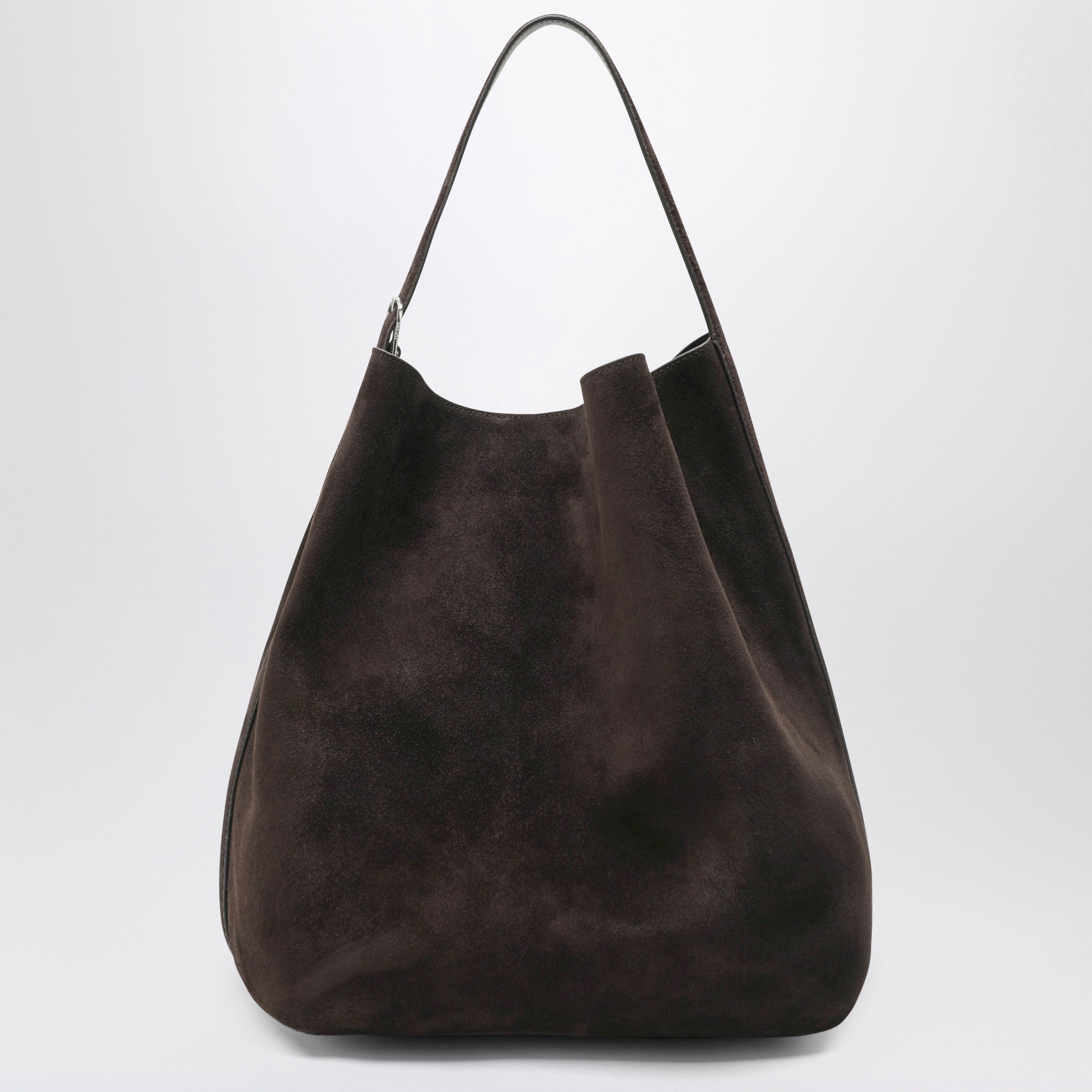 Braune Tote-Bag aus Wildleder