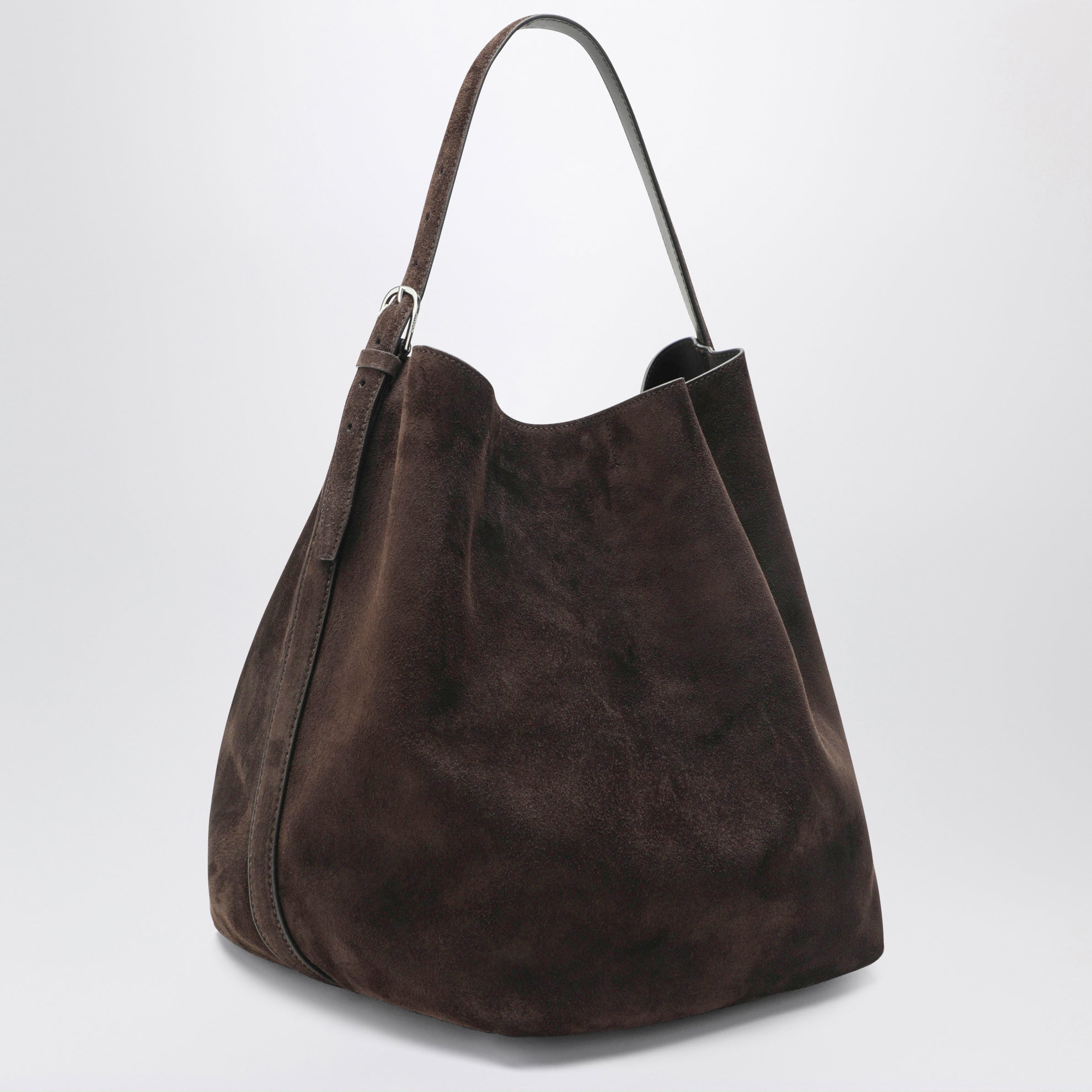 Braune Tote-Bag aus Wildleder