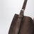 Braune Tote-Bag aus Wildleder