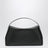 Borsa T-lock nera in pelle