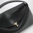 Borsa T-lock nera in pelle