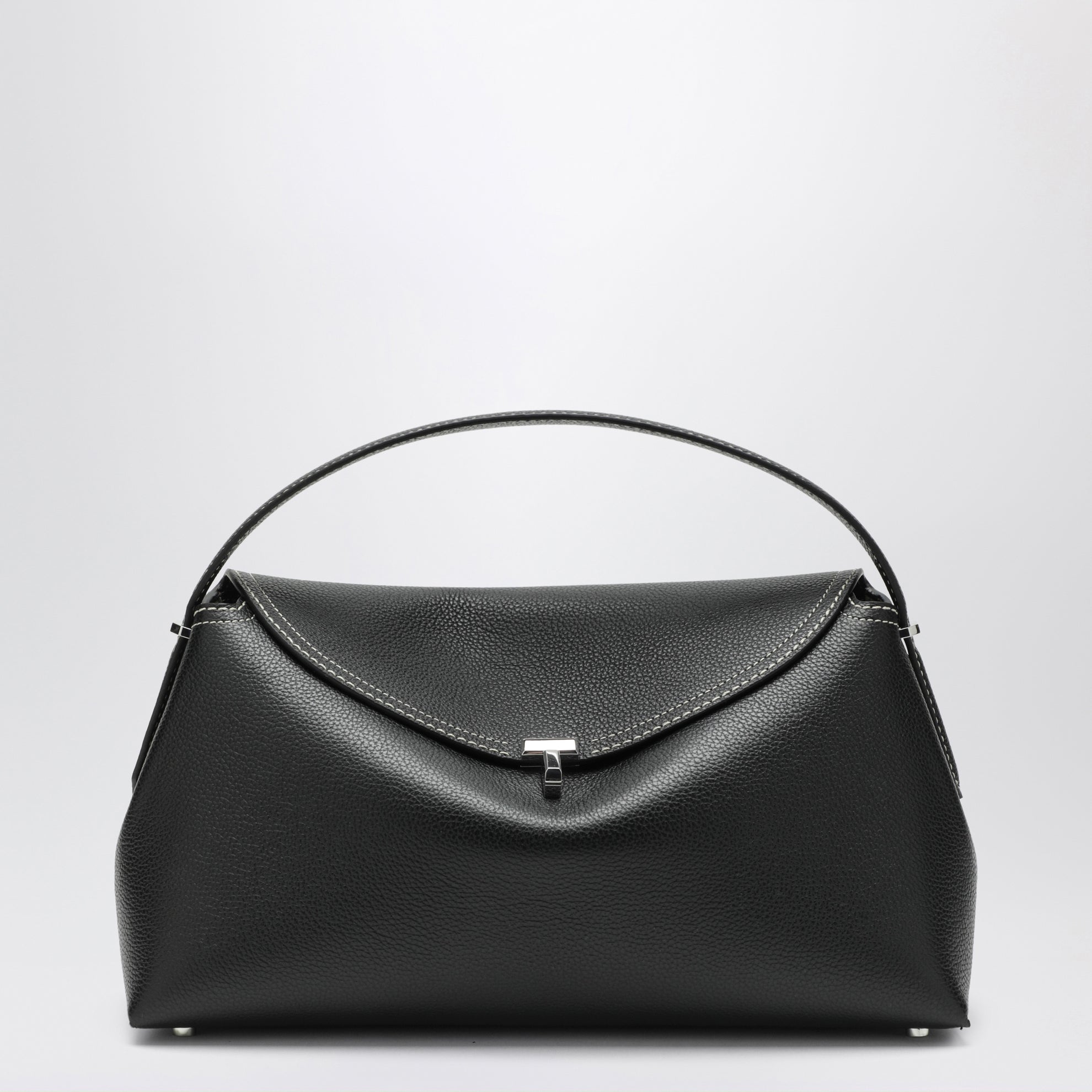 Sac Everyday en cuir grainé noir