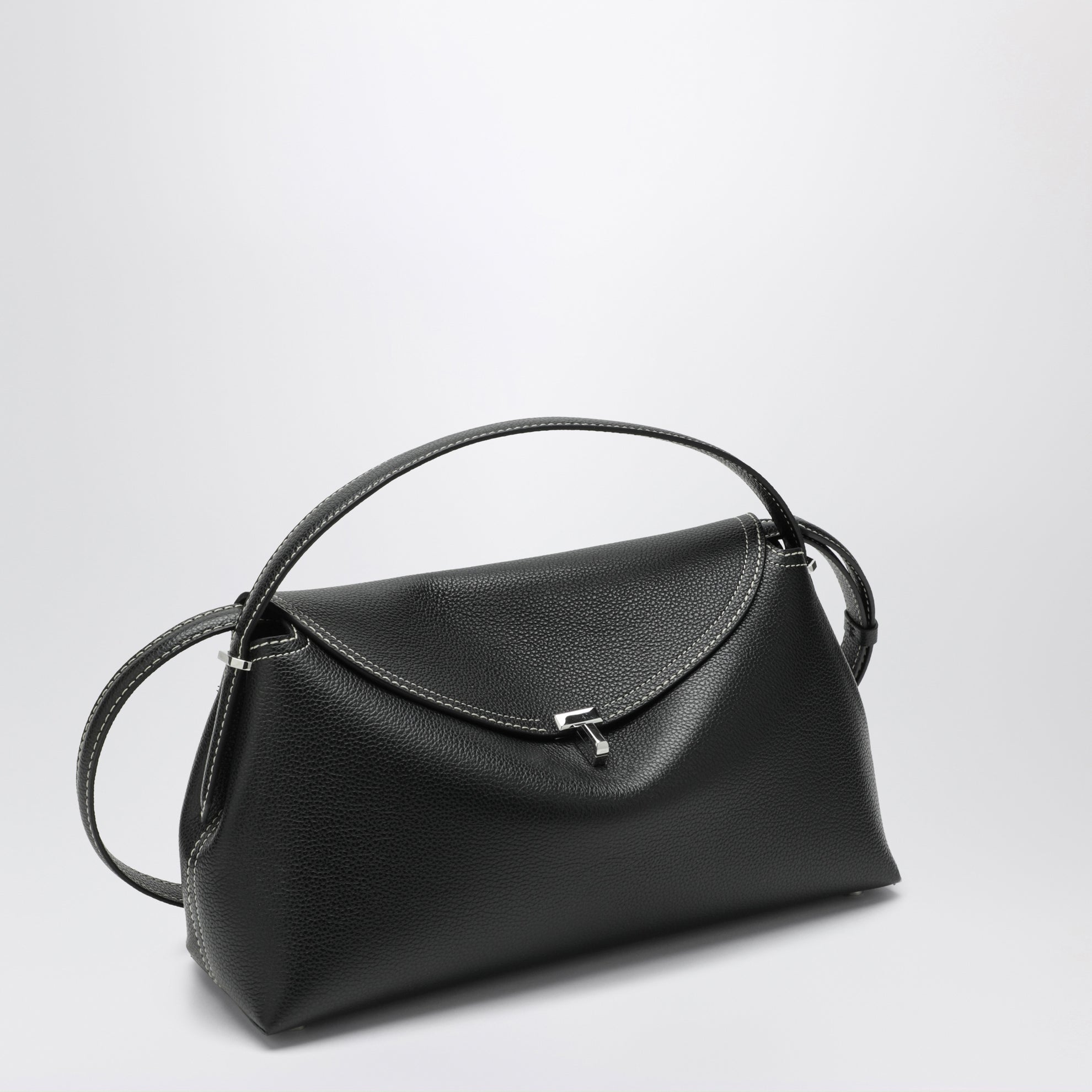 Sac Everyday en cuir grainé noir