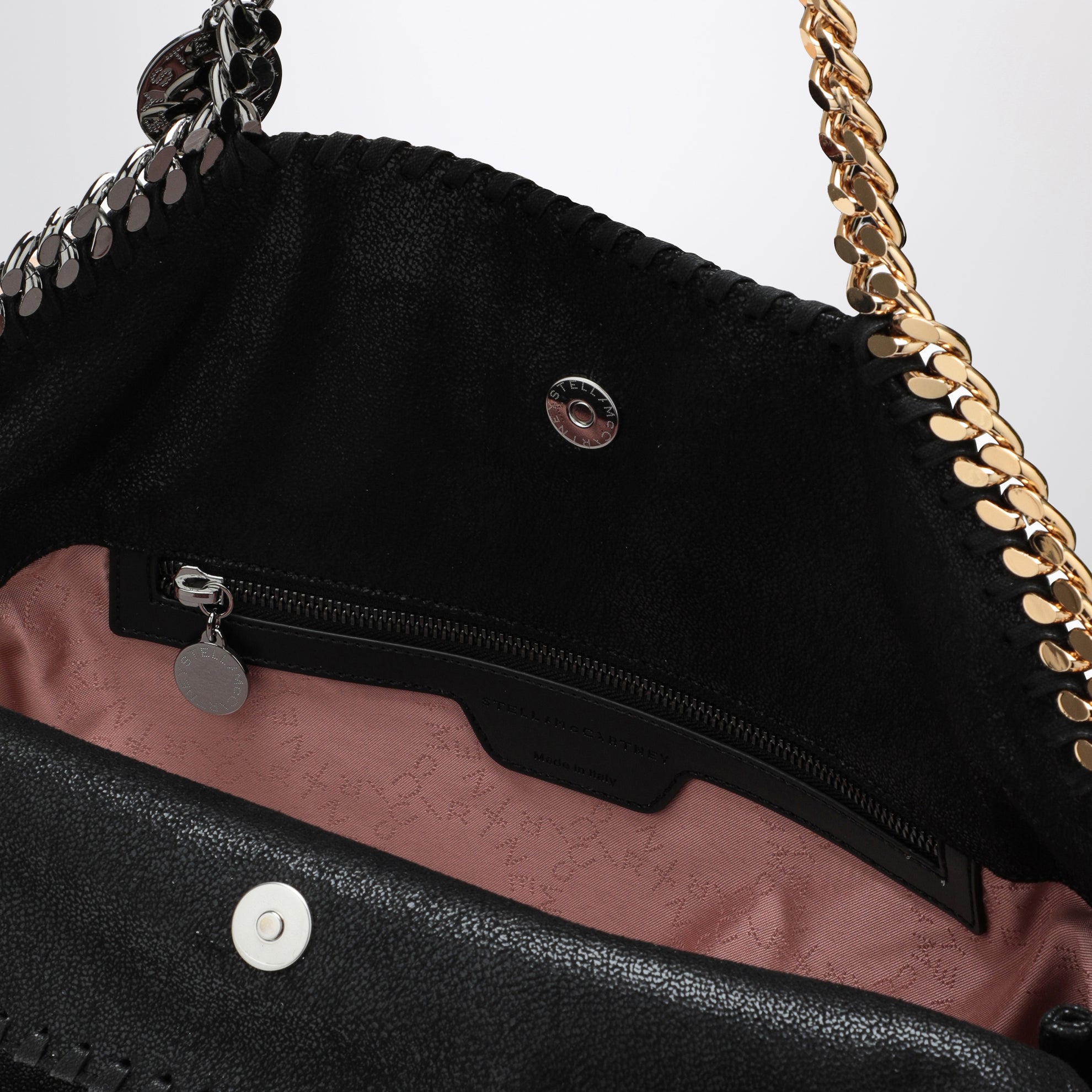Borsa Falabella pieghevole nera