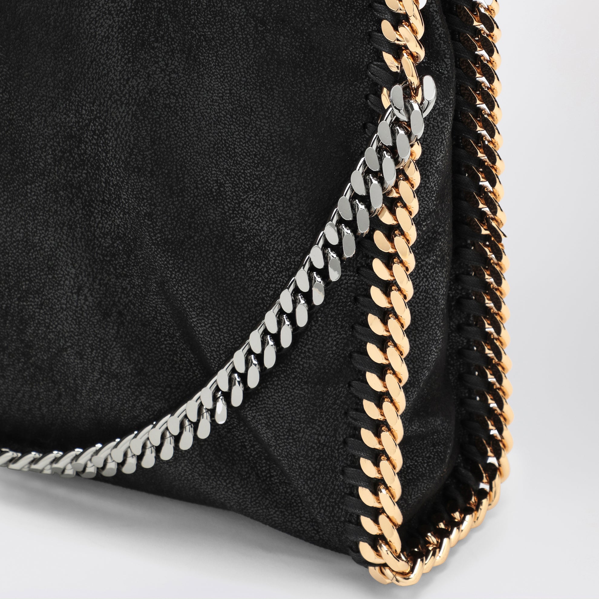 Borsa Falabella pieghevole nera