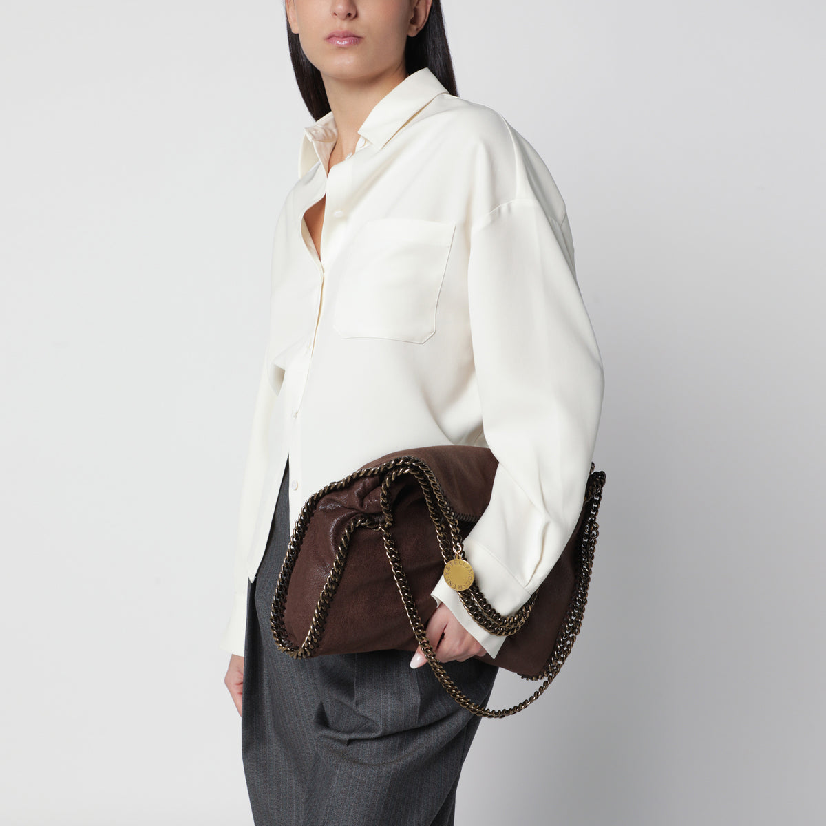 Mahogany Falabella Tote bag