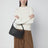 Sac Intrecciato marron Fondente