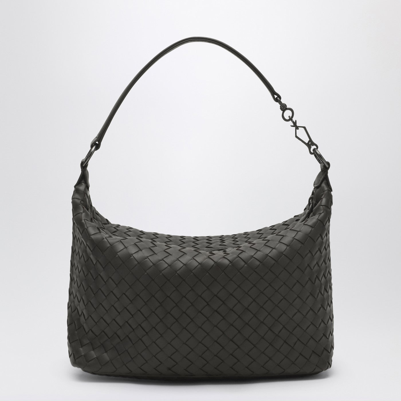 Sac Intrecciato marron Fondente
