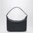Schwarze Tasche aus Intrecciato-Leder