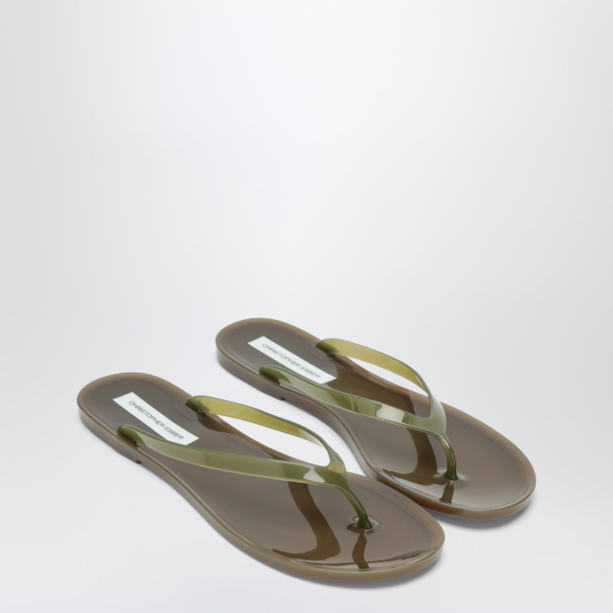 Sandali infradito Jo color Moss Sepia