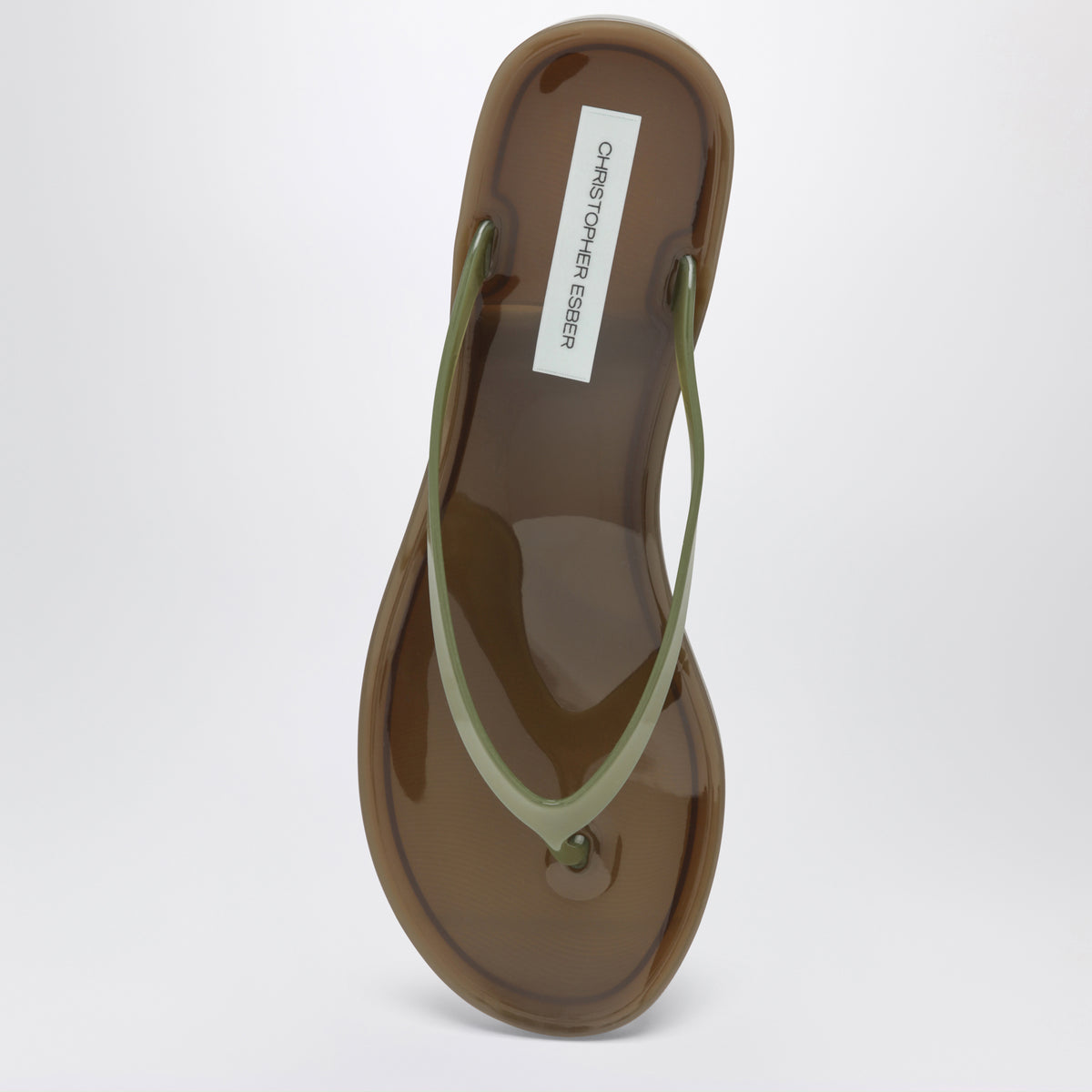 Sandali infradito Jo color Moss Sepia