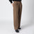 Hazelnut cotton trousers