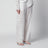 Pantalone pigiama Monogram in cotone e lyocell bianco