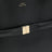 Schwarze Bucket Bag aus Leder mit Riemen