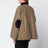 Desert beige waxed cotton country jacket