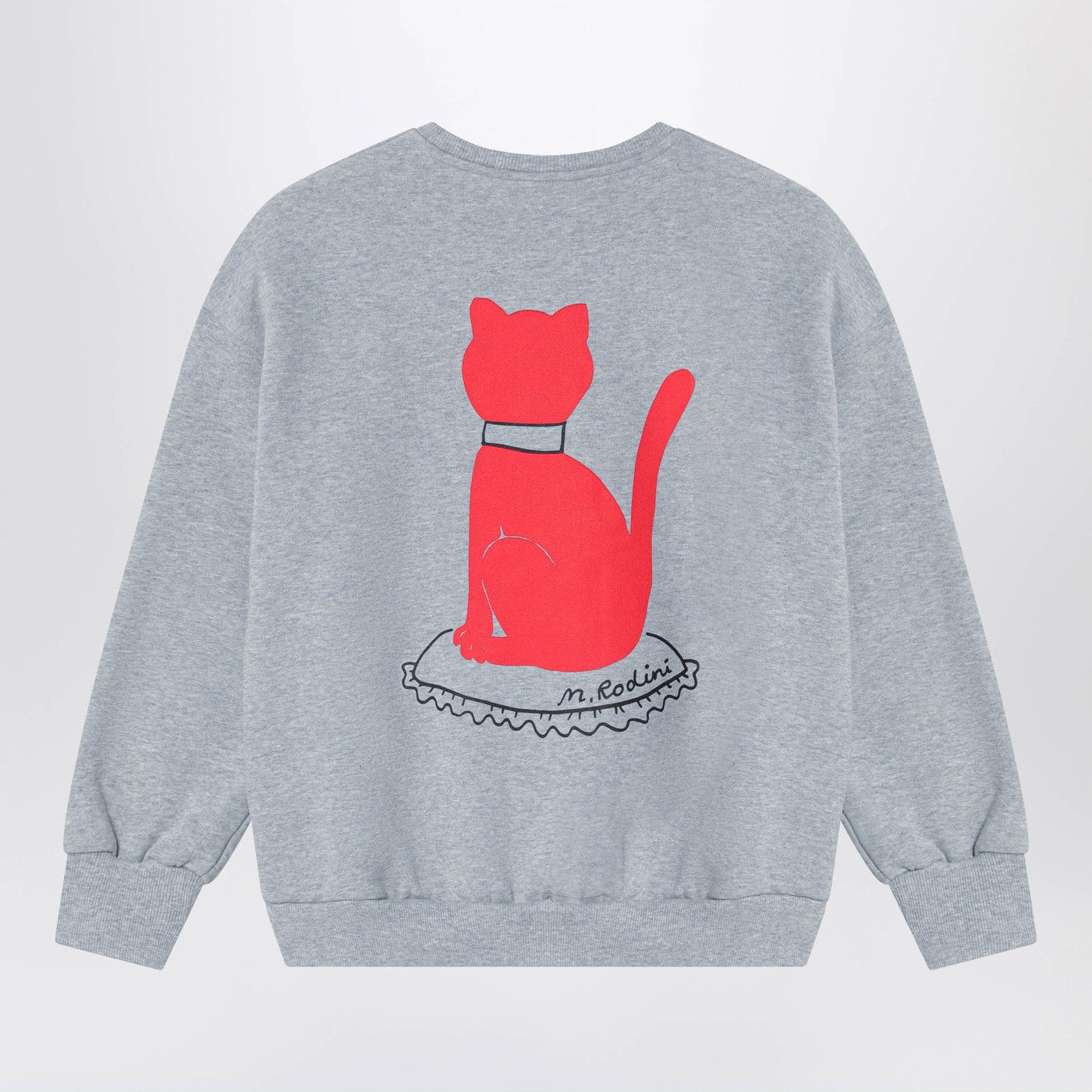 T-shirt gris en coton biologique