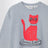 T-shirt gris en coton biologique