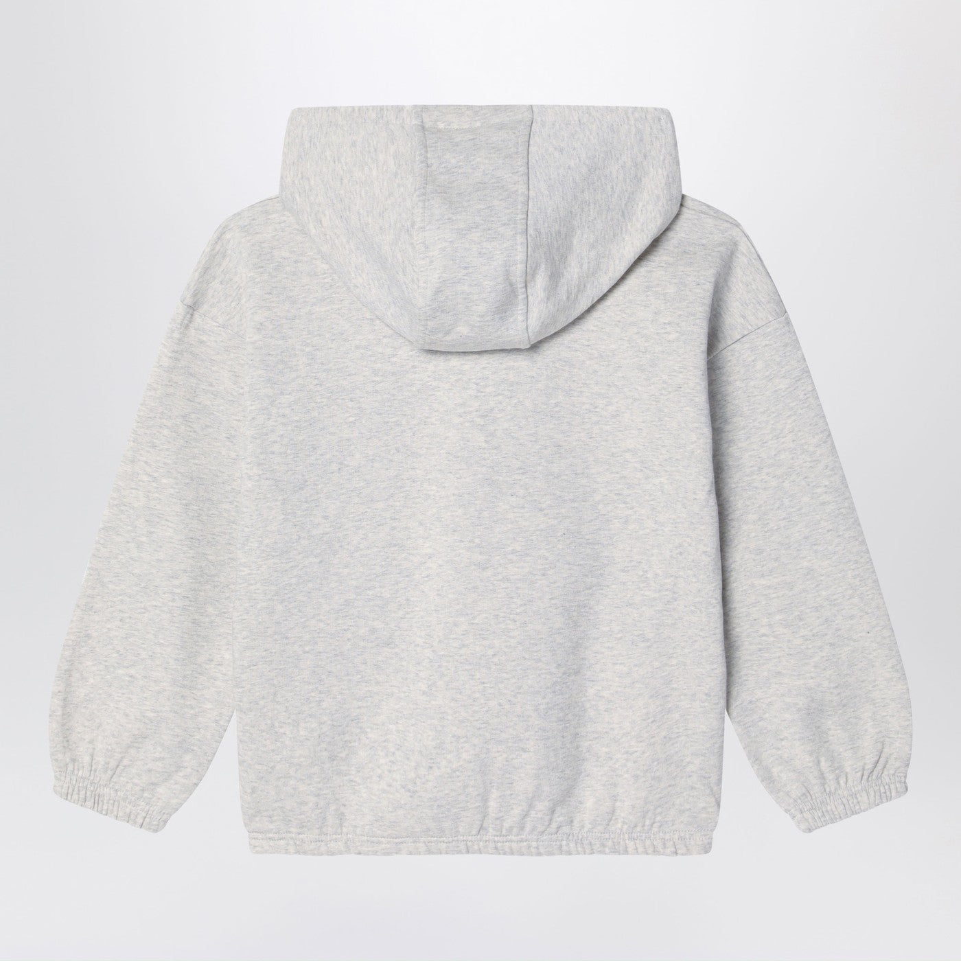 Graues Kapuzenshirt aus Bio-Baumwolle