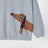Grey organic cotton sweatshirt