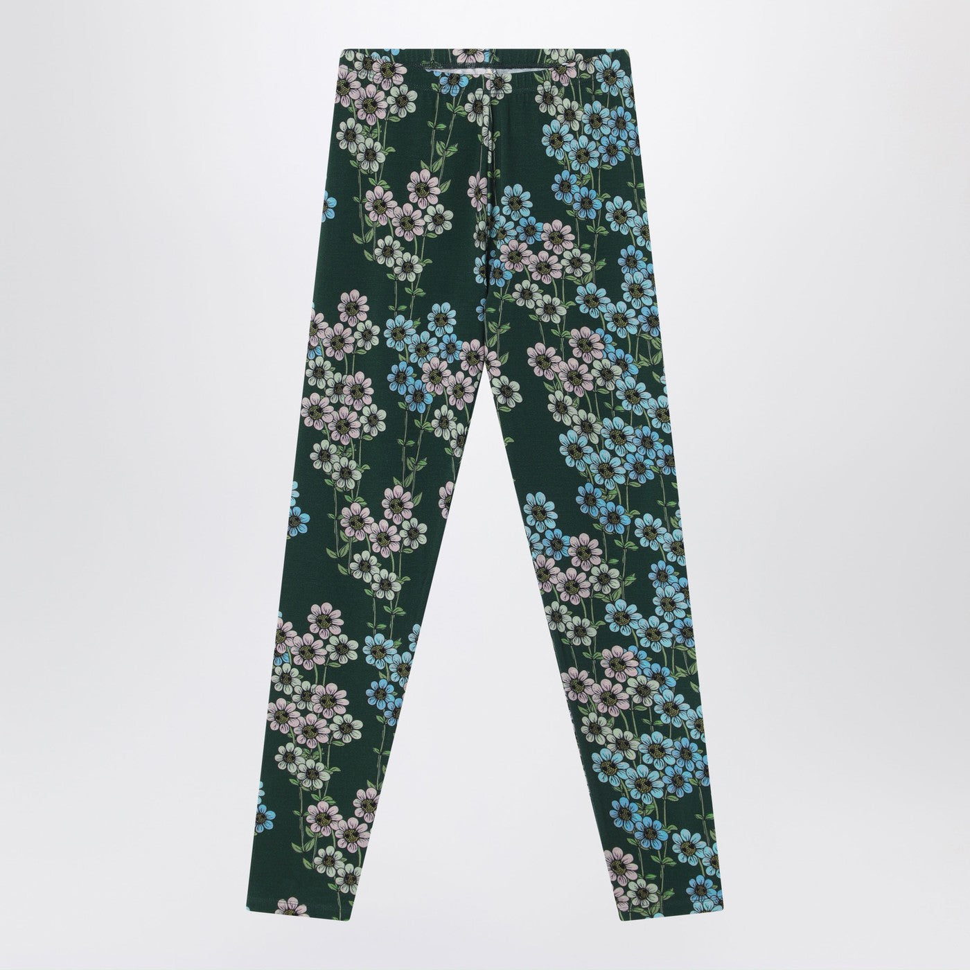 Leggings verdi in cotone organico