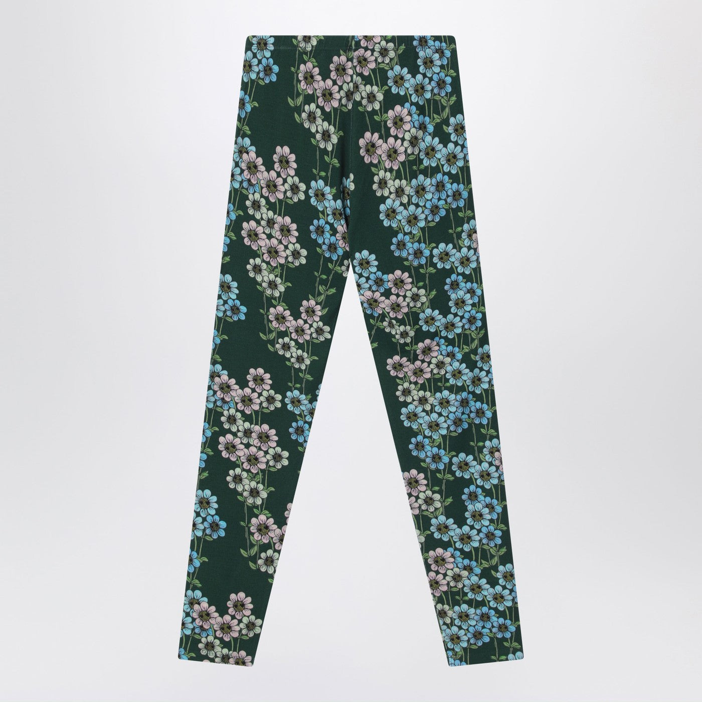 Leggings verdi in cotone organico
