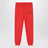 Red organic cotton jogging trousers