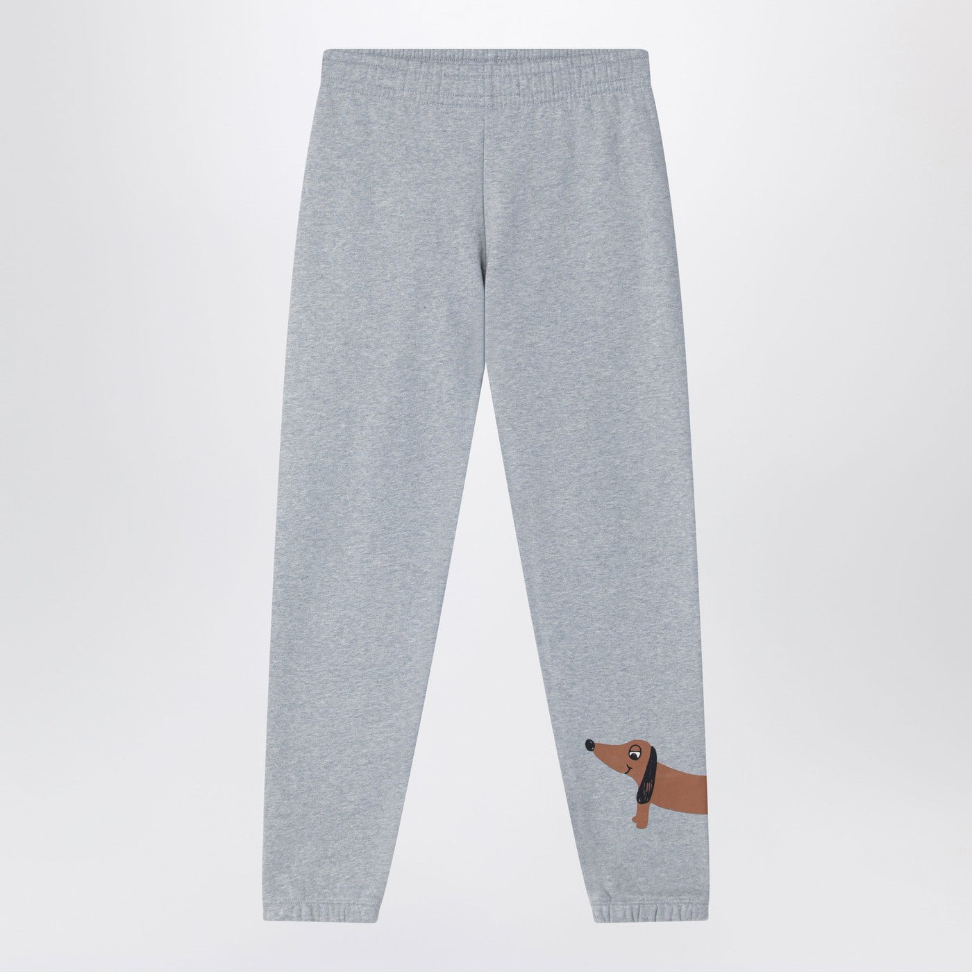 Pantalone jogging grigio in cotone organico