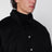 Piumino in lana e cashmere nero