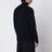 Navy cashmere turtleneck sweater